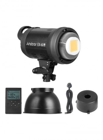 EX60III Studio Photography LED Flash Light White