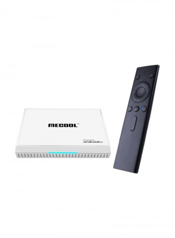 Pro Honour TV Box With Remote Control For Smart TV KM9 White