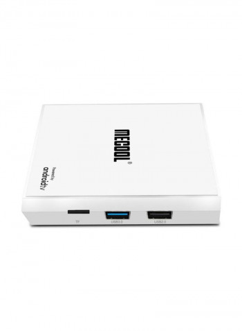 Pro Honour TV Box With Remote Control For Smart TV KM9 White