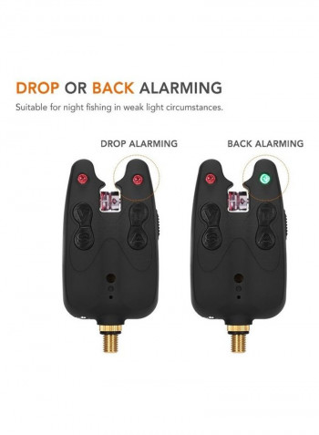 Wireless Fishing Alarm Set with Portable Case