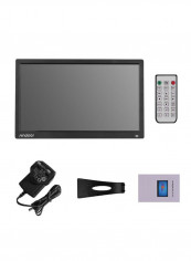 Electronic Led Digital Photo Frame Album Kit 17.3inch Black
