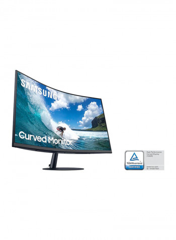 27Inch 1000R Bezel Less Monitor With Speaker Black
