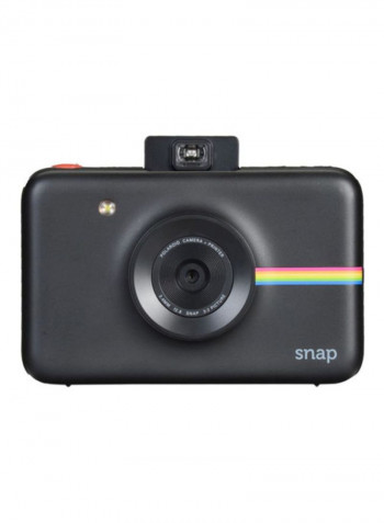 Snap Instant Print Digital Camera With 3.4 mm Lens And Accessories Black