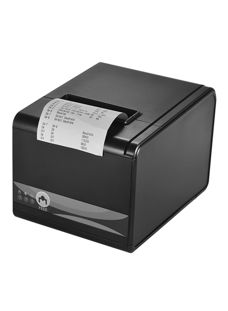 Thermal Receipt Printer 20 x 14.9 x 13.8centimeter Black