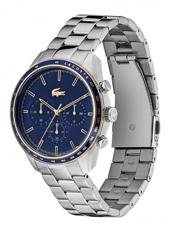 Men's Boston Water Resistance Stainless Steel Chronograph Watch 2011081-LC