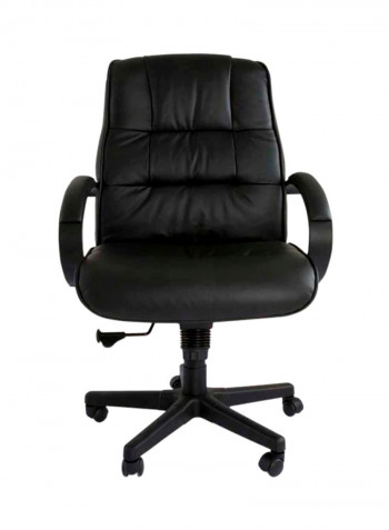 Atvor Executive Low Back Chair Black 57x50centimeter