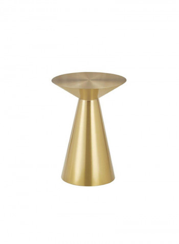 Sedona End Table Gold 39.5x39.5x55cm