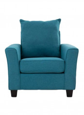 Alessandra 1-Seater Sofa Turqouise 37.4x32.67x32.67inch
