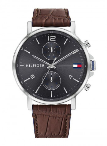 Men's Leather Multi-Function Daniel Chronograph Watch 1710416