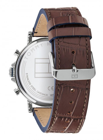 Men's Leather Multi-Function Daniel Chronograph Watch 1710416
