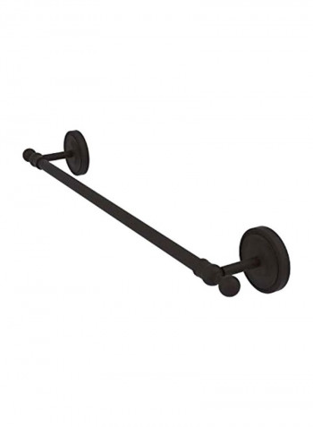 Wall Mounted Towel Bar Black 18inch