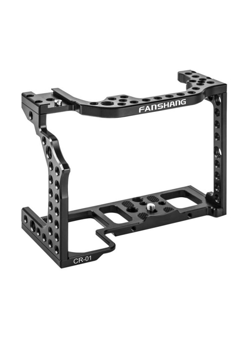 Aluminum Alloy Camera Cage Rig Stabilizer For Canon EOS Camera Black