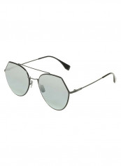 Women's Geometric Mirror Sunglasses - Lens Size: 55 mm