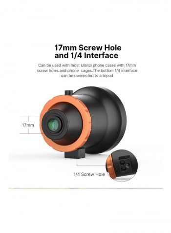 Smartphone Full Frame Camera Lens Adapter Aluminum Alloy Multicolour