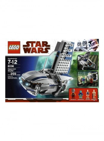 259-Piece Star Wars Separatists Shuttle Building Toys Set