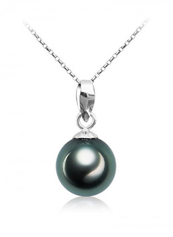 925 Sterling Silver Pendant Necklace With Pearl