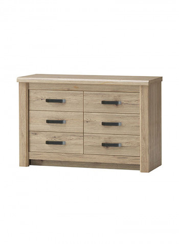 Braxton Dresser And Mirror Light Brown