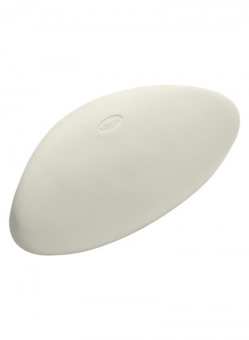 Removable Bath Pillow Off White 3.25 x 2.5inch