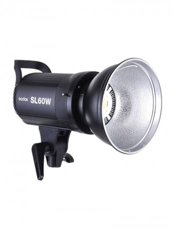 High Power LED Remote Control Video Light White/Black