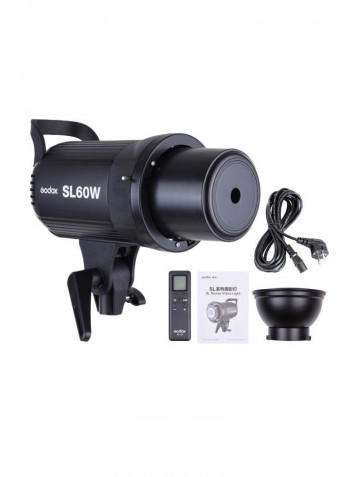 Remote Control Video Light Black/Silver