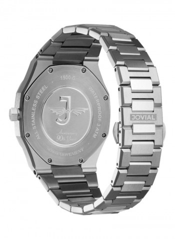 Men's Stainless Steel Analog Watch 1500GSMQ05E