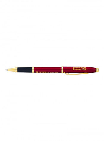 Century II Iron Man Rollerball Pen Red/Black/Gold