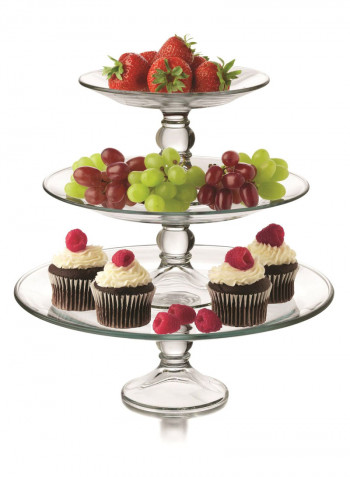 3-Tier Cake Stand Clear