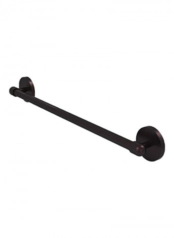 Tango Collection Wall Mounted Towel Bar Brown 18x20.5x3inch
