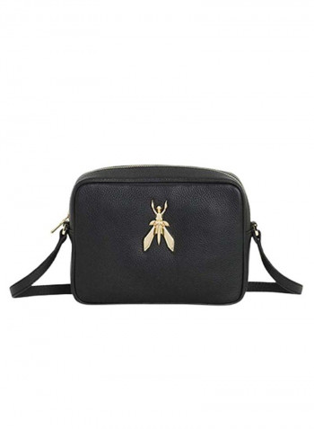 Fly Nero Crossbody Bag Black/Gold