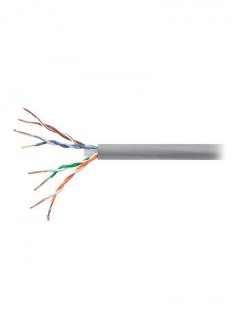 Cat6 Ethernet Network Bulk Cable 250feet White