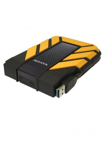 Anti-Shock HDD Portable External Hard Drive Yellow/Black