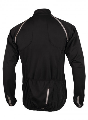 Convert Softshell Detachable Long Sleeve Cycling Jacket 2XL
