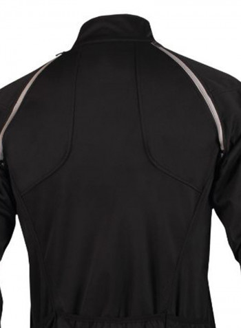 Convert Softshell Detachable Long Sleeve Cycling Jacket 2XL