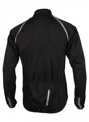 Convert Softshell Detachable Long Sleeve Cycling Jacket XL