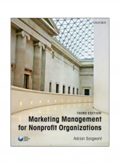 Marketing Management For Nonprofit Organizations Paperback 3