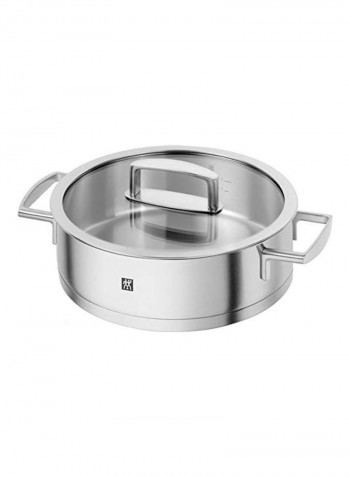 Rice Casserole Silver 24cm