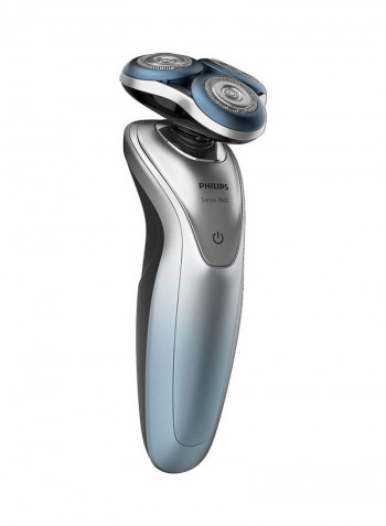 Shaver 7000 With Precision Trimmer Silver/Turquoise 509.5g