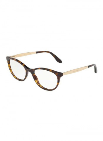 Cat-Eye Eyeglasses Frame - Lens Size: 54 mm للنساء