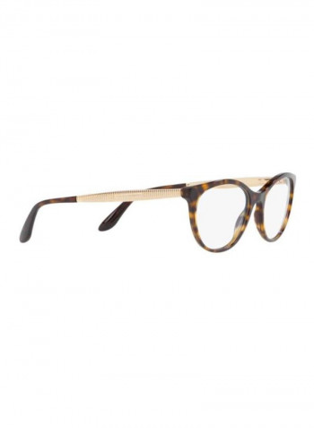 Cat-Eye Eyeglasses Frame - Lens Size: 54 mm للنساء