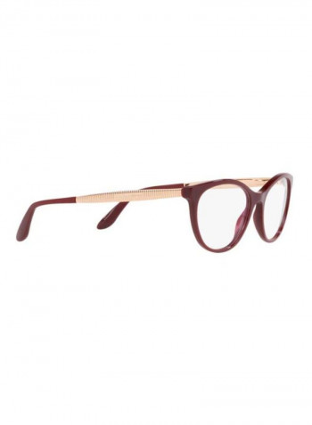 Cat-Eye Eyeglasses Frame - Lens Size: 54 mm للنساء