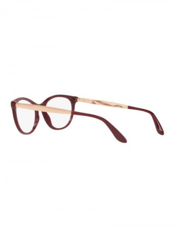 Cat-Eye Eyeglasses Frame - Lens Size: 54 mm للنساء