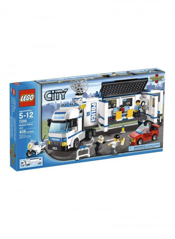 408-Piece Mobile Police Unit Set 7288