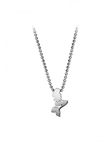 925 Sterling Silver Mermaid Pendant Necklace
