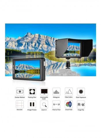 Camera Field Monitor Black
