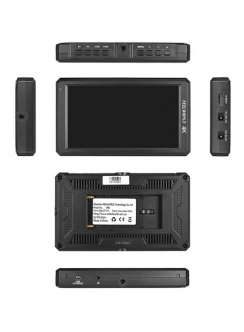 Camera Field Monitor Black
