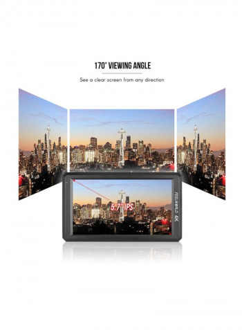 Camera Field Monitor Black