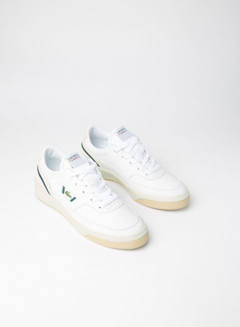 G80 Leather Sneakers White