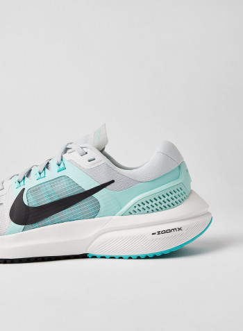 Zoom Vomero 15 Running Shoes PURE PLATINUM/OIL GREY-LT DEW-AURORA GRE