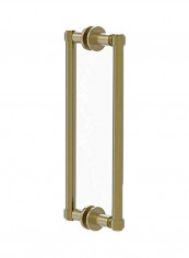 Contemporary Back Shower Door Pull Gold 12inch reviews Contemporary Back Shower Door Pull Gold 12inch