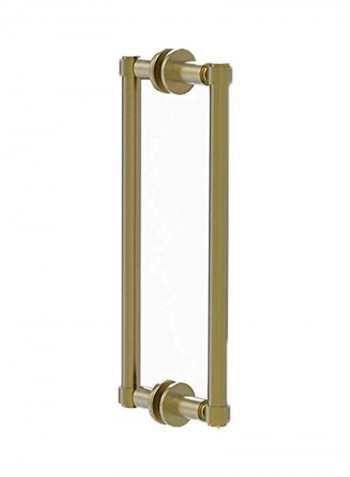 Contemporary Back Shower Door Pull Gold 12inch